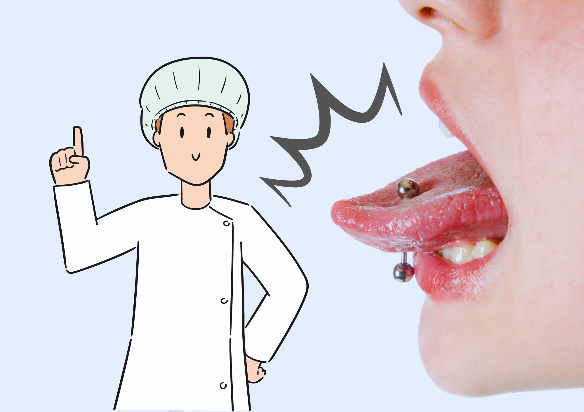 Piercing alla lingua e denti: quali sono i rischi?